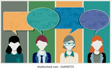 Employees offer information through the box thinking.