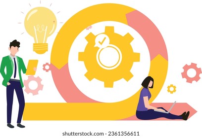 Employees are working in agile settings.