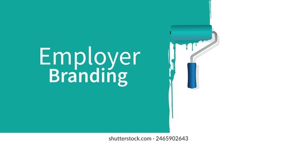 Employer Branding on white background