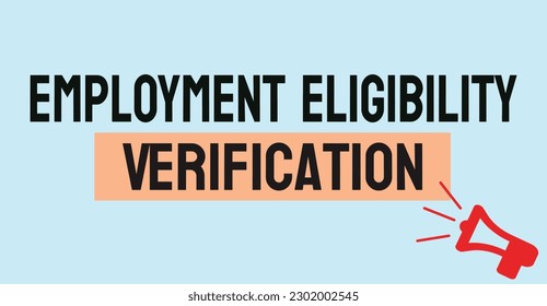 Überprüfung der Beschäftigungsfähigkeit - Unterlagen zur Überprüfung der Berechtigung eines Arbeitnehmers zur Arbeit in den USA.