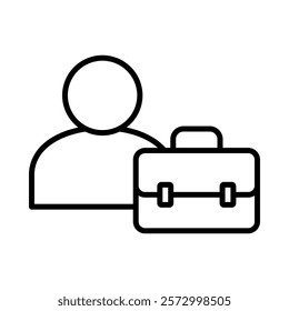 Employment Icon Element For Design