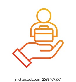 Employment Icon Element For Design
