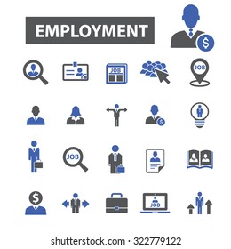 employment icons
