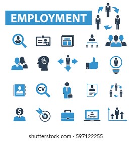 employment icons
