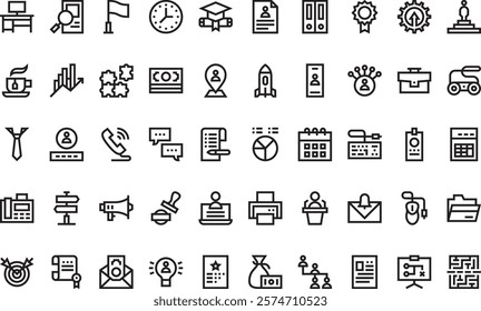 Employment icons High-Quality Vector Icons Collection with Editable Stroke. Ideal for Professional and Creative Projects