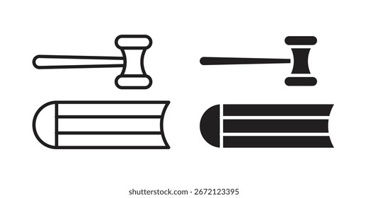Icono de derecho laboral estilo sólido. Ilustración vectorial plana.