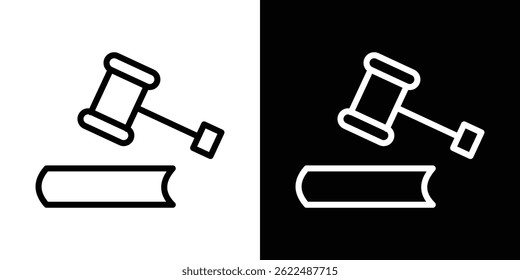 ícone da lei do trabalho ilustração vetorial EPS