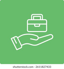 Employment vector icon. Can be used for printing, mobile and web applications.