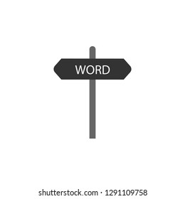 employment, word icon icon. Element of marketing icon for mobile concept and web apps. Detailed employment, word icon can be used for web and mobile