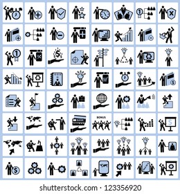 Employment,Human resource and Business concept Icon set,Vector