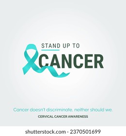 Empower. Educate. Advocate for Cervical Health Vector Background Posters