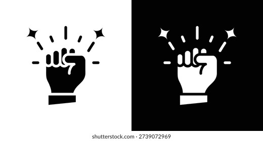 Empower Icon Sheet Black And White