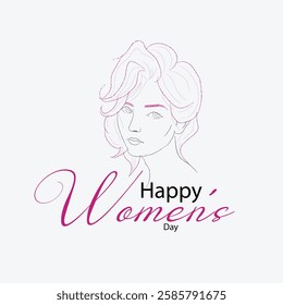 Empower Women Sketch Poster Vector