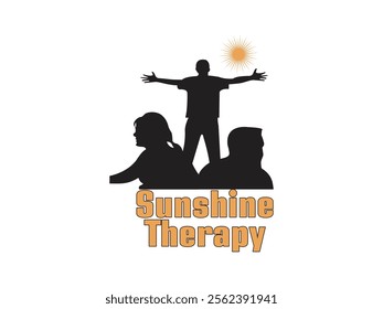 Empower your day with sunshine therapy graphic t shirt design