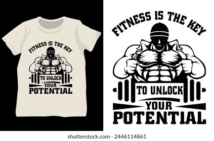 Empower your workouts with our gym tee. Bold graphics, dynamic typography, and vibrant colors inspire determination and strength, ensuring you stand out as you conquer your fitness journey.