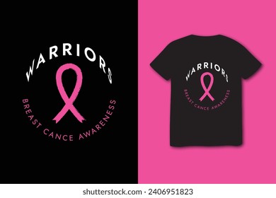 Empowering Breast Cancer Awareness T-Shirt with Inspirational Message, typography T-shirt design