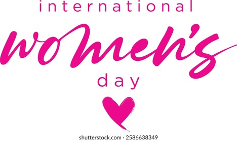 Empowering International Woman's Day design with abstract feminine figures, floral accents, and bold typography, ideal for trendy and inspirational T-shirts.