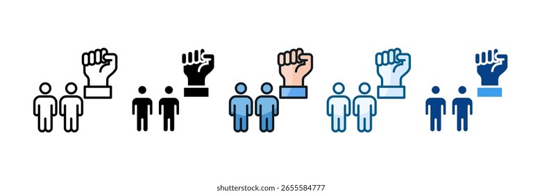 Empoderando Conjunto de Ícones de Sessão de Vários Estilos