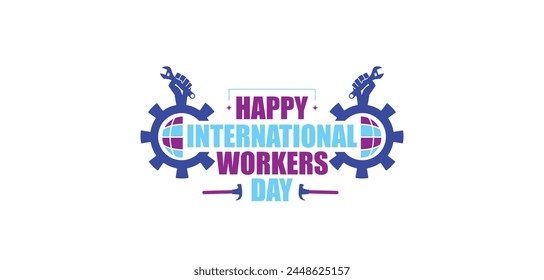 Empowering Workers through Art International Workers Day Illustration