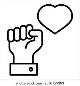 Empowerment Icon Element For Design