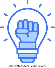 Empowerment Icon Element for Design