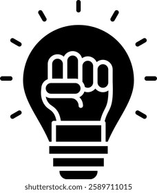 Empowerment Icon Element for Design