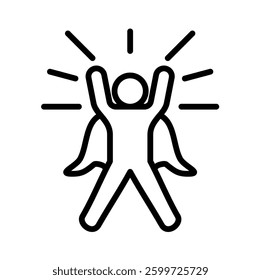 Empowerment Icon Element for Design