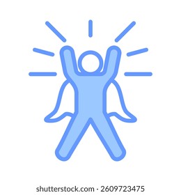 Empowerment Icon Element for Design