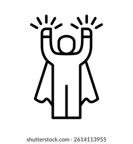 Empowerment Icon Element for Design