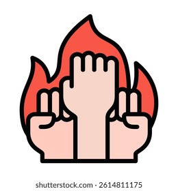 Empowerment Icon Element For Design