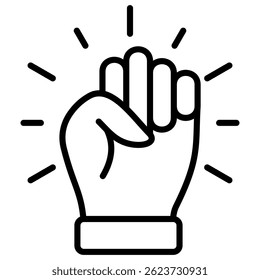 Empowerment Icon Element For Design