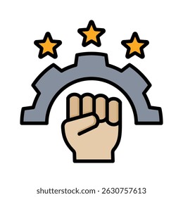 Empowerment Icon Element for Design