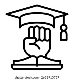 Empowerment Icon Element For Design