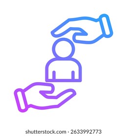 Empowerment Icon Element For Design