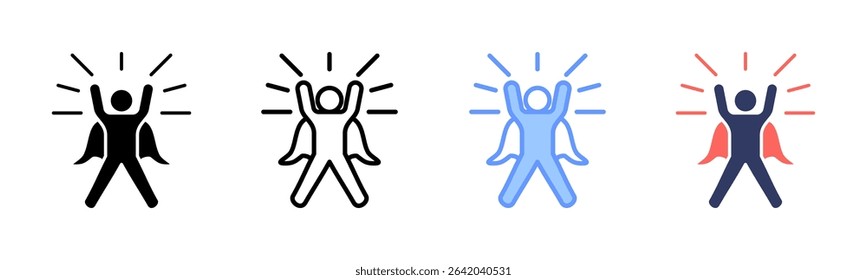 Empowerment Icon Element for Design