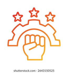Empowerment Icon Element for Design