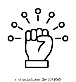 Empowerment Icon Element for Design