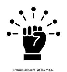 Empowerment Icon Element for Design