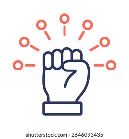 Empowerment Icon Element for Design