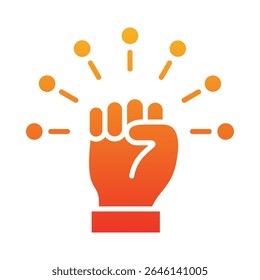 Empowerment Icon Element for Design