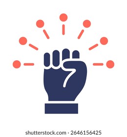 Empowerment Icon Element for Design