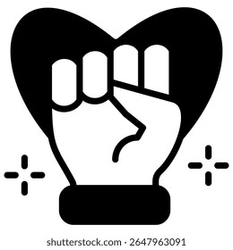 Empowerment Icon Element for Design