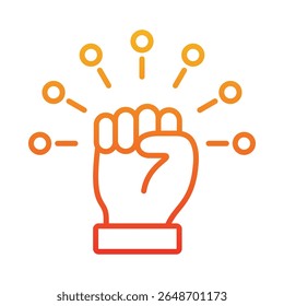Empowerment Icon Element for Design