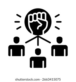 Empowerment Icon Element For Design