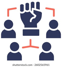 Empowerment Icon Element For Design And Vector
