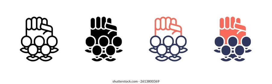 Empowerment Icon Element For Design And Vector