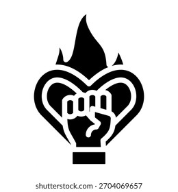 Empowerment Icon Element For Design And Vector