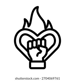 Empowerment Icon Element For Design And Vector