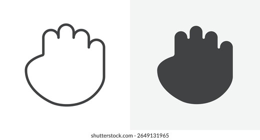 Empowerment icon Outline vector sign