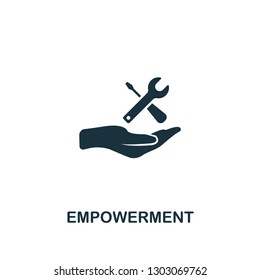 Empowerment Icon. Premium Style Design, Pixel Perfect Empowerment Icon For Web Design, Apps, Software, Printing Usage.